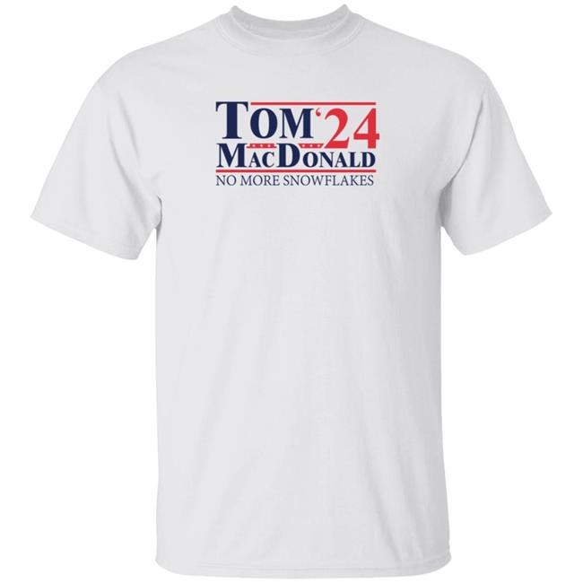 Hangover Gang Merch Tom Macdonald 2024 No More Snowflakes Shirt Tom Macdonald
