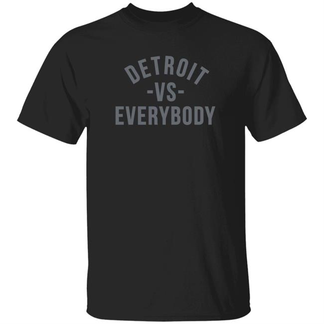 Chris Fetter Detroit Vs Everybody Shirt