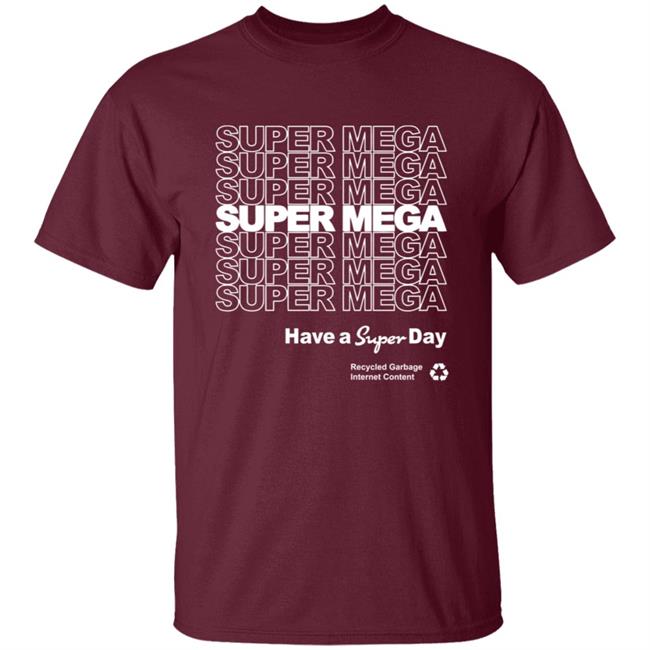 Matt Watson Supermega Merch Thank You Tee Shirt Happy A Super Day Recycled Garbage Internet Content Shirt Matt Watson Supermega Merch Thank You Tee Shirt Happy A Super Day Recycled Garbage Internet Content Shirt