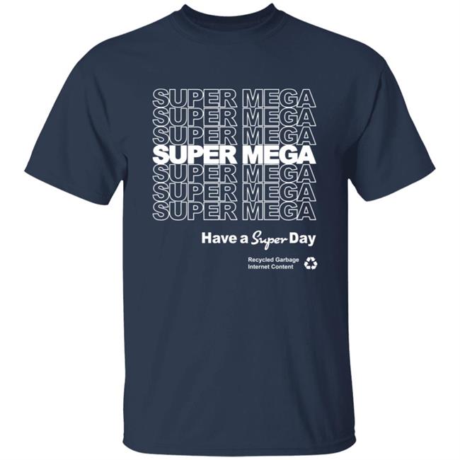 Matt Watson Supermega Merch Thank You Tee Shirt Happy A Super Day Recycled Garbage Internet Content Shirt Matt Watson Supermega Merch Thank You Tee Shirt Happy A Super Day Recycled Garbage Internet Content Shirt