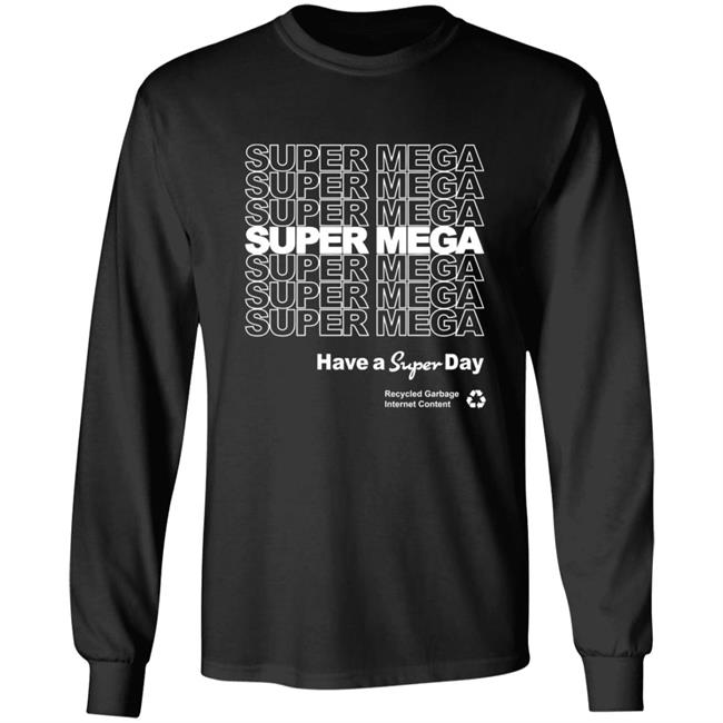 Matt Watson Supermega Merch Thank You Tee Shirt Happy A Super Day Recycled Garbage Internet Content Shirt Matt Watson Supermega Merch Thank You Tee Shirt Happy A Super Day Recycled Garbage Internet Content Shirt