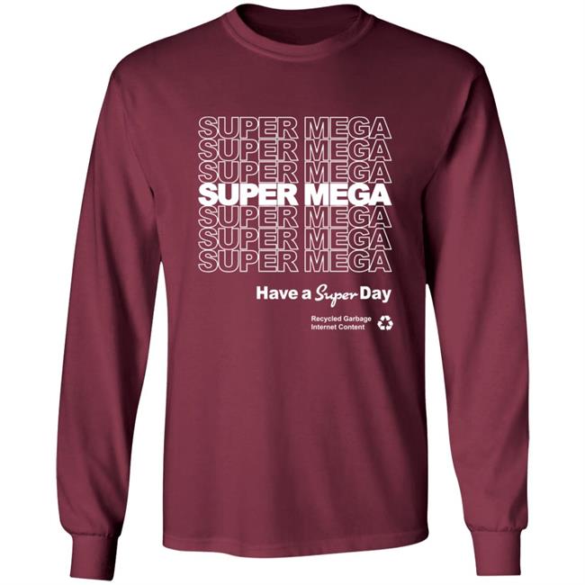 Matt Watson Supermega Merch Thank You Tee Shirt Happy A Super Day Recycled Garbage Internet Content Shirt Matt Watson Supermega Merch Thank You Tee Shirt Happy A Super Day Recycled Garbage Internet Content Shirt
