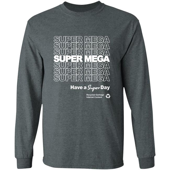 Matt Watson Supermega Merch Thank You Tee Shirt Happy A Super Day Recycled Garbage Internet Content Shirt Matt Watson Supermega Merch Thank You Tee Shirt Happy A Super Day Recycled Garbage Internet Content Shirt