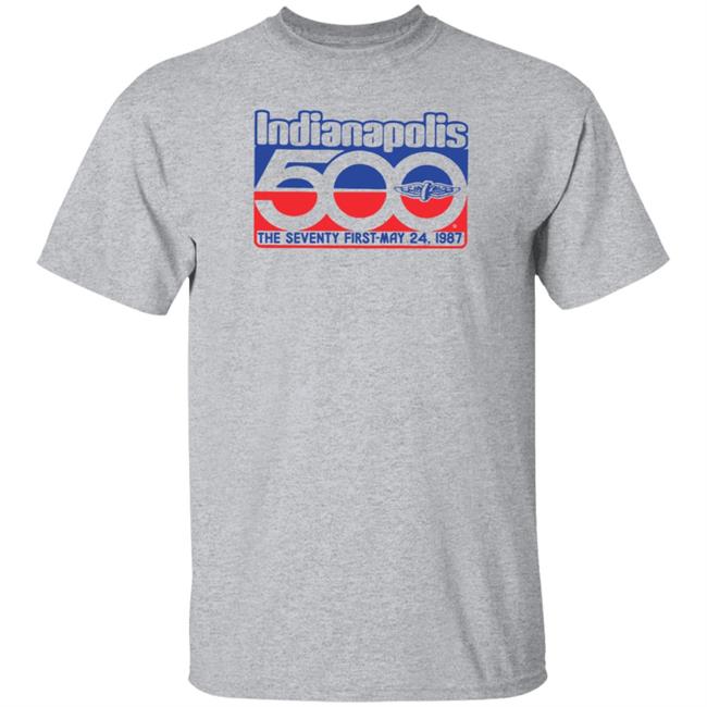 The Shop Indy 1987 Indy 500 Shirt