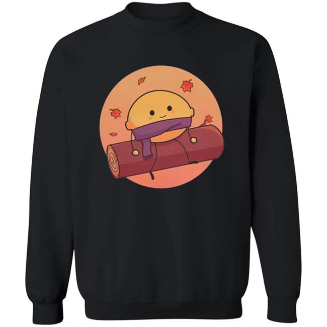 Drops By Ponk Merch Lemon Fall Leaves Sweatshirt