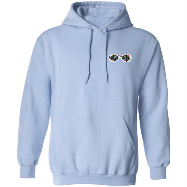 George Not Found Merch GeorgeNotFound Christmas Glasses Hoodie Sweatshirt