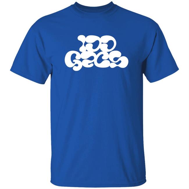 The HYV 100 Gecs Merch 100 Gecs Logo Tee Shirt The HYV 100 Gecs Merch 100 Gecs Logo Tee Shirt