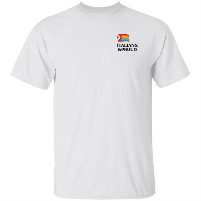 Salvucciodamico Italianx And Proud Shirt