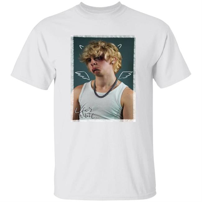 Noahfinnce Merch Noah Finnce Merch Lifes a Bit Portrait Hoodie Sweatshirt
