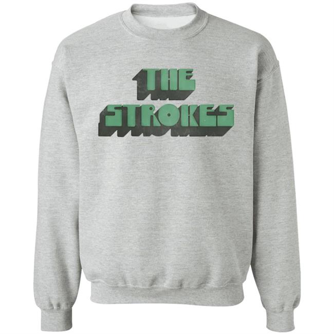 The Strokes Merch The Strokes Vintage Text T Shirt The Strokes Merch The Strokes Vintage Text T Shirt