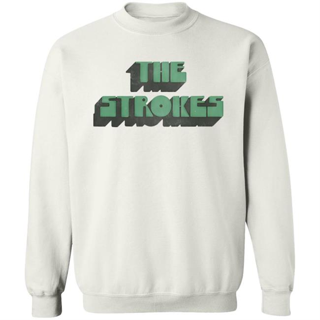 The Strokes Merch The Strokes Vintage Text T Shirt The Strokes Merch The Strokes Vintage Text T Shirt