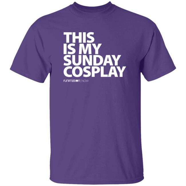Funimation This Is My Sunday Cosplay T Shirt
