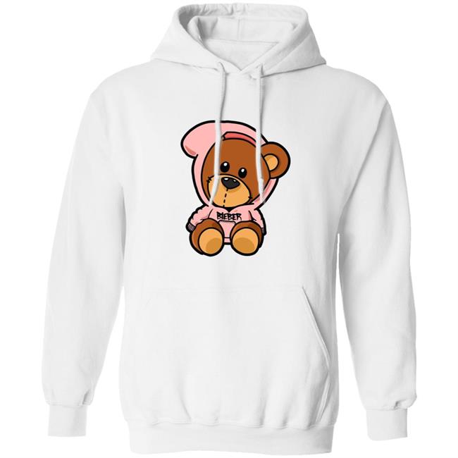 Justin Bieber Merch Bieber Bear Hoodie Sweatshirt