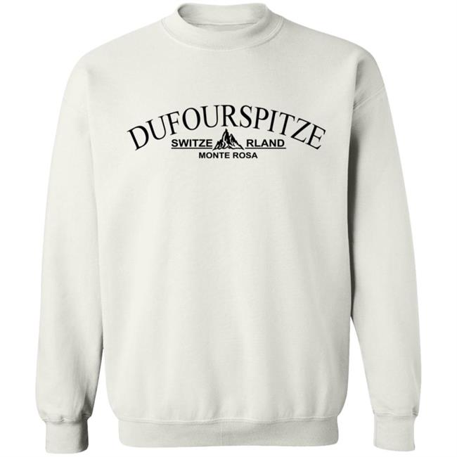 Dufourspitze Switzerland Monterosa Sweatshirt Shein