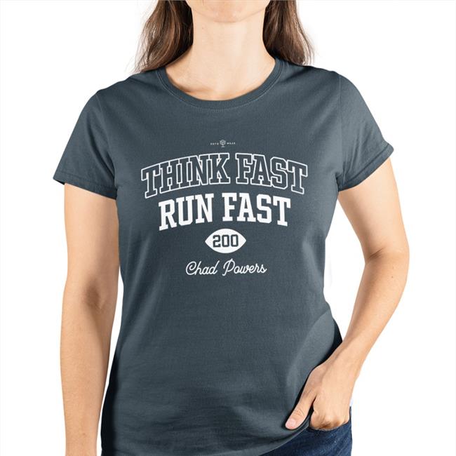 Rotowear Merch Think Fast, Run Fast Chad Powers Sweatshirt