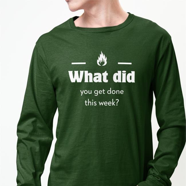 What Did You Get Done This Week Long Sleeve Elad Gil