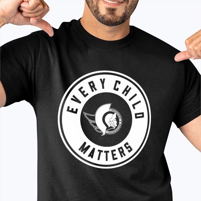 Claire Hanna Ottawa Senators Tkachuk Every Child Matters Shirt Tee