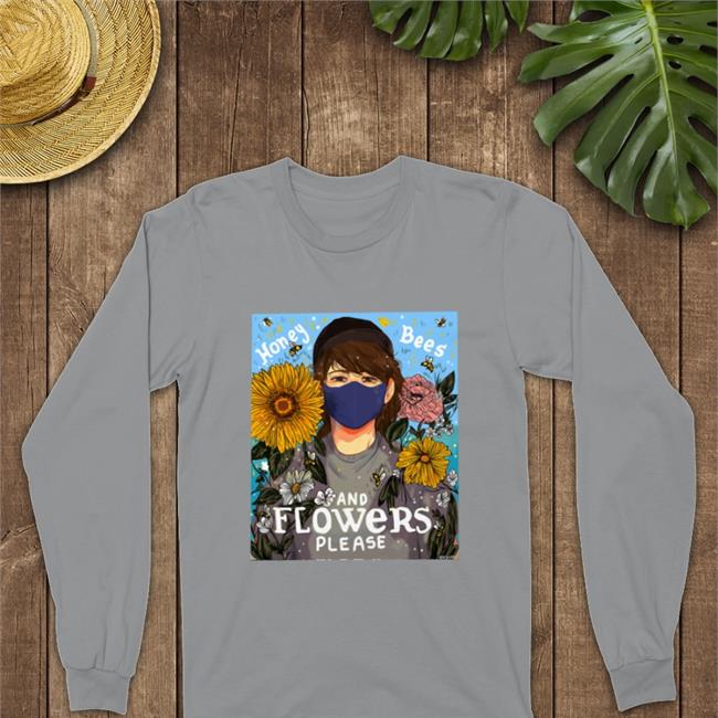Honey Bees And Flowers Please Shirts