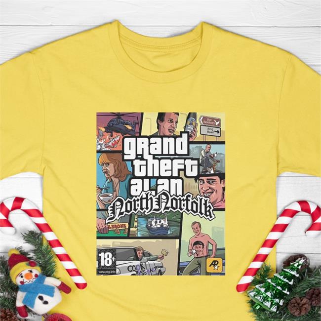 Jim Grand Theft Alan Northnorfolk Hoodie Jim'll Paint It Store