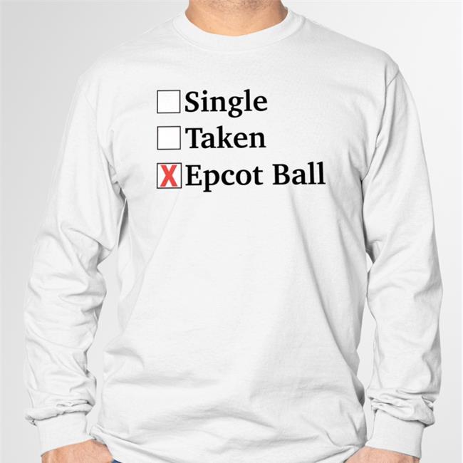 FakeDisneyFact Single Taken Epcot Ball Tee Shirt Redbubble