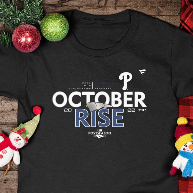 Philadelphia Phillies October Rise T Shirt