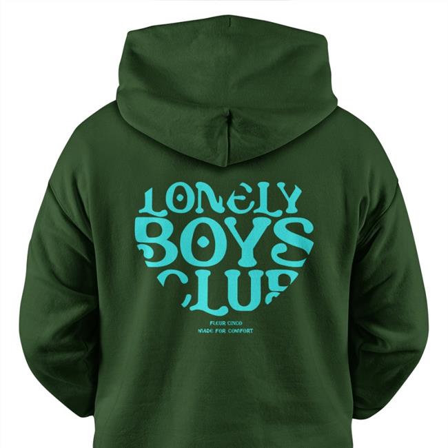 Fleurcinco Store Fleur Lonely Boys Club Black T Shirt