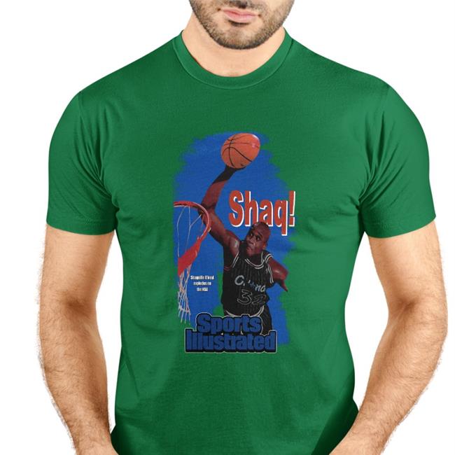 Orlandomagic Shop Shaq Sports Illustrated Tee Shirt
