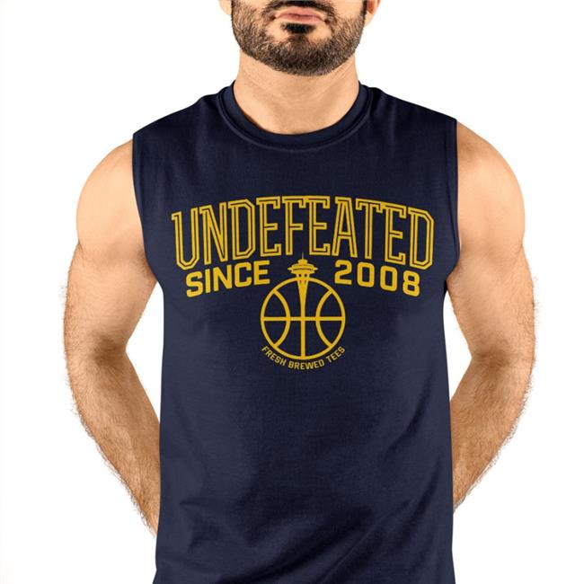 Undefeated Since 2008 Crewneck Fresh Brewed Tees