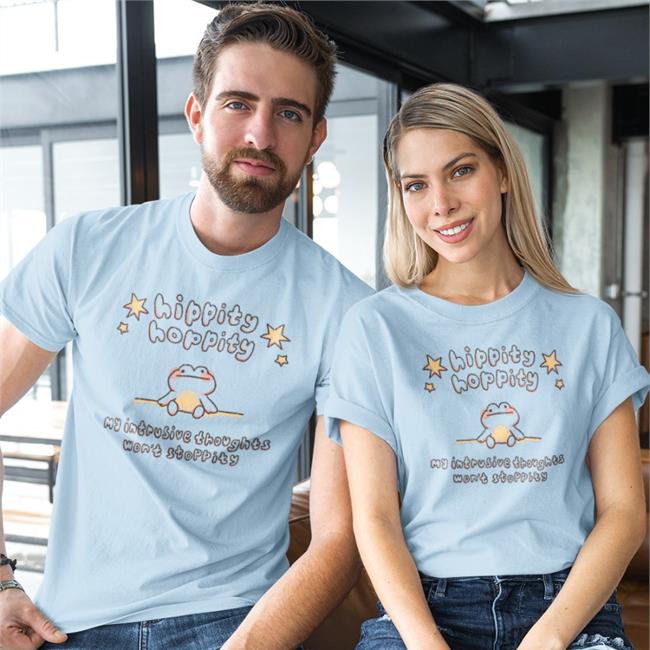 Buttercreamren Hippity Hoppity My Intrusive Thoughts Shirt