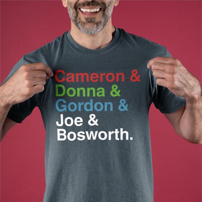 Mina Kimes Black Cameron & Donna & Gordon & Joe & Bosworth T Shirt