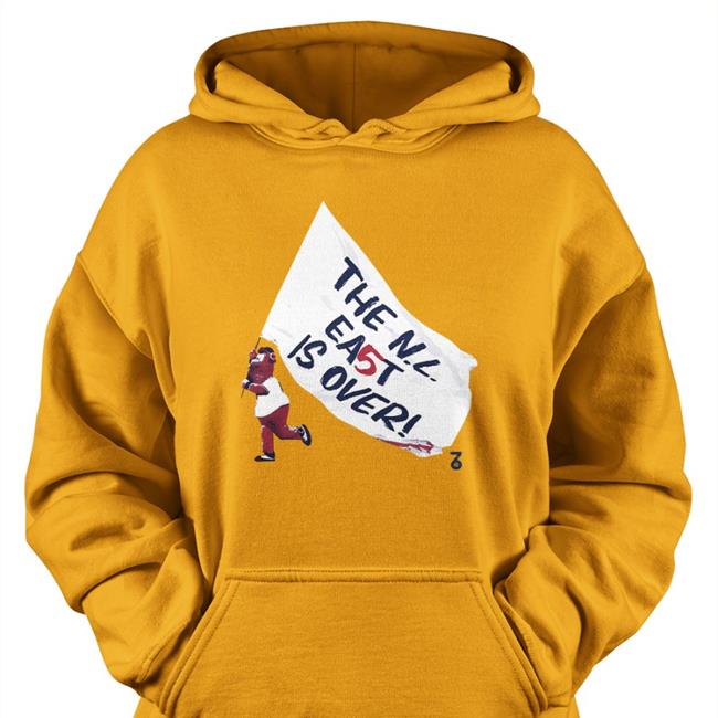 The Seven Six Apparel Blooper Flag The Nl East Is Over Tee Red