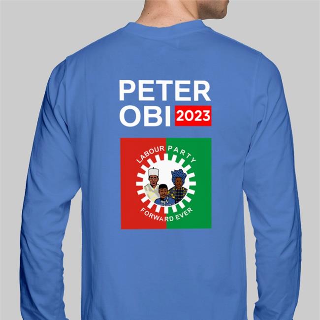 Peter Obi Moving Nigeria From Consumption To Production Edition Limited Tee Shirt Morris Monye
