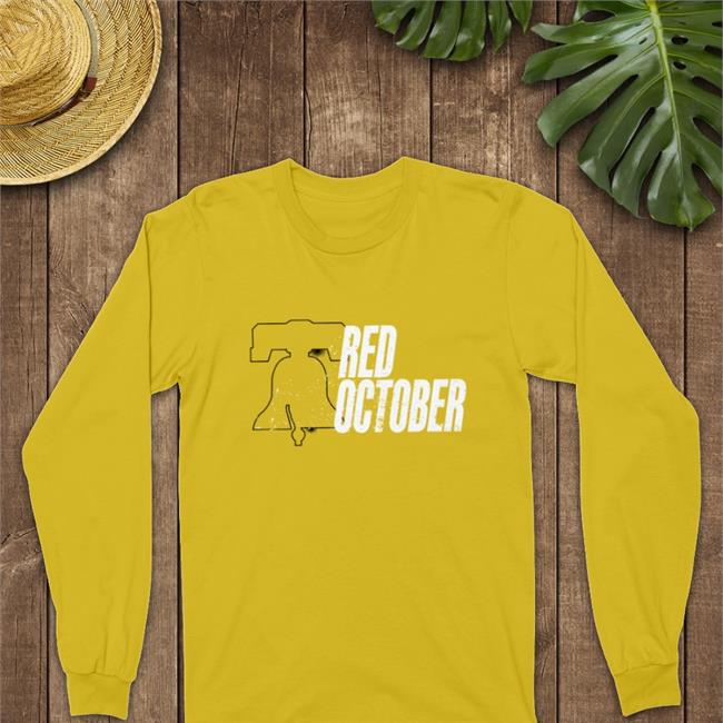 Jake Tapper Philadelphia Phillies Bell Red October New Shirt Red