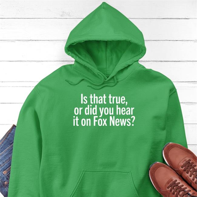Speck Is That True Or Did You Hear It On Fox News T Shirt