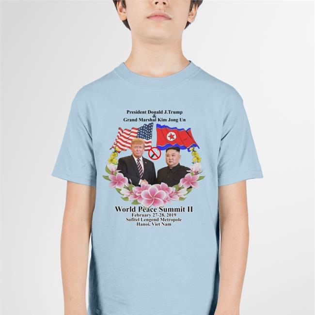 Jackson Hinkle President Donald J Trump And Grand Marshal Kim Jong Un Classic Offical Long Sleeve Tee Jacksonhinklle