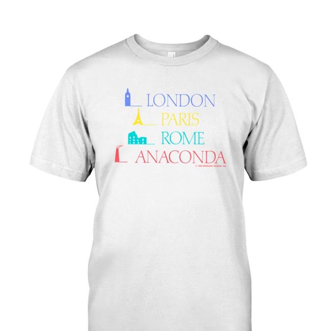 London Paris Rome Anaconda Long Sleeve T Shirt Sierra Gideon