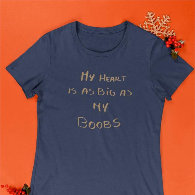 Lappan My Heart Is As Big As My Boobs Tanktop