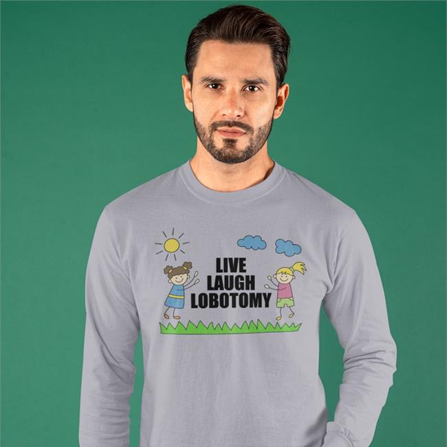 Swag Stimulus Store Swagstimulus Live Laugh Lobotomy Shirt