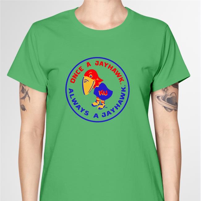 Charliehustle Merch Once A Jayhawk Always A Jayhawk Tees Kansas Jayhawk Fans