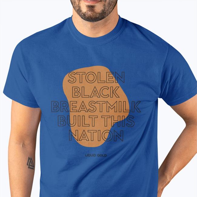 Matteo Stolen Black Breastmilk Built This Nation Long Sleeve Tee