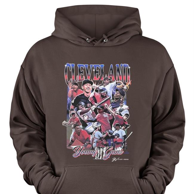 Gvartwork Apparel Cleveland Young Guns Tee Shirt Black