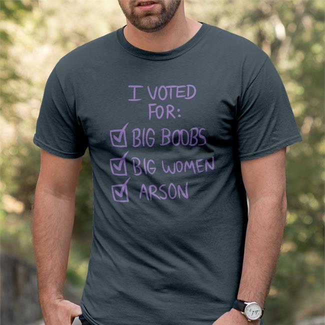 Nerdyreindeer I Voted For Big Boors Big Women Arson Tank Top