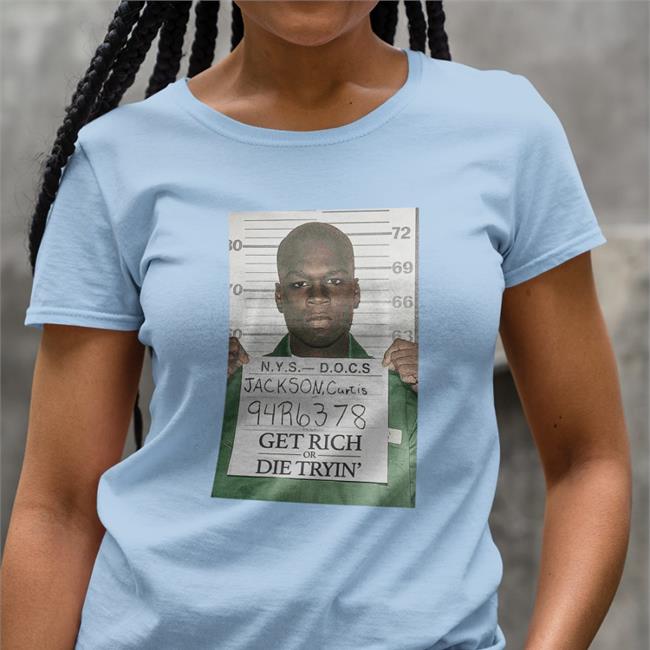 Mug Shot Get Rich Or Die Tryin Tee