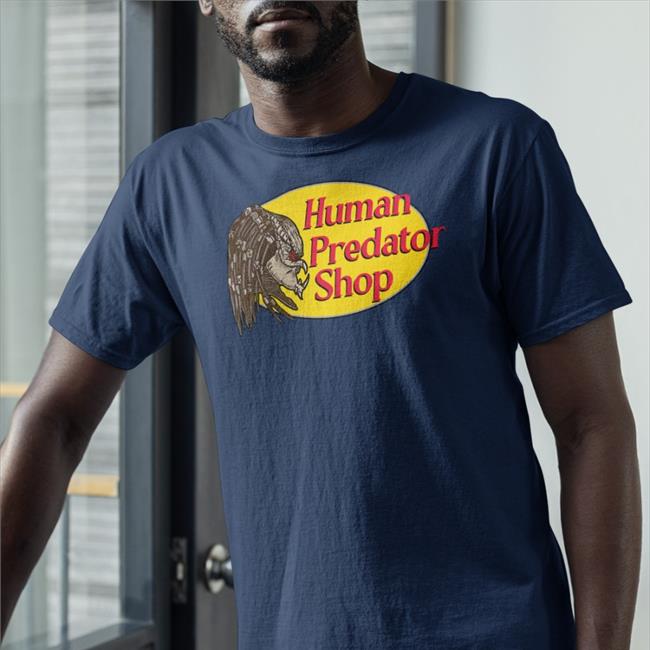 Shirts That Go Hard Human Predator Shop New Shirt Black