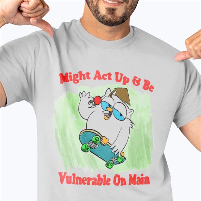 White Might Act Up And Be Vulnerable On Main Tee Jmcgg Justinsartstore