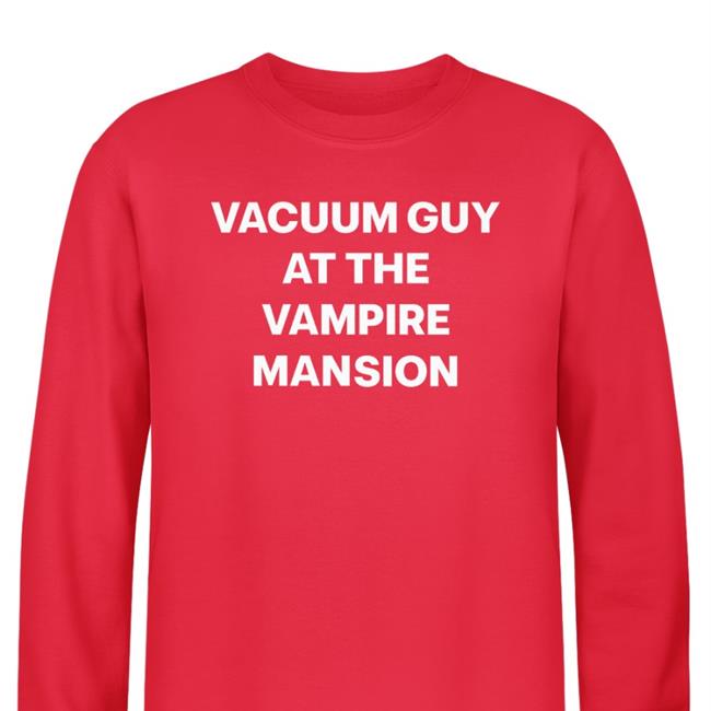 Xobarriers Mcr Tacoma Vacuum Guy At The Vampire Mansion Shirt