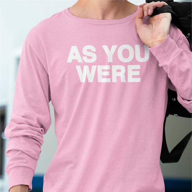 As You Were Tank Top