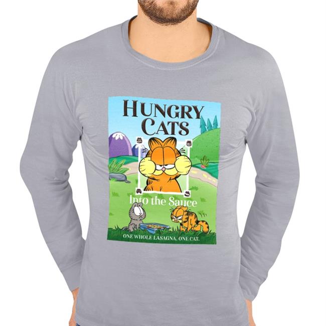 Hungry Cats Into The Sauce Hoodie