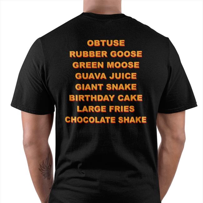 Good Shirts Obtuse Rubber Goose Green Moose Hoodie Sweatshirt
