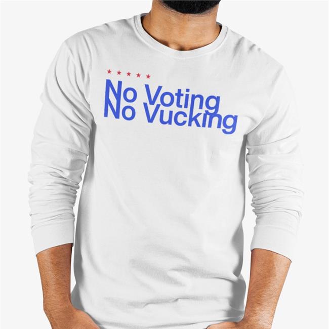 No Voting No Vucking Hoodie Blk Trina And Saucy Santana Big L Atlsolid